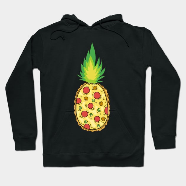 Pineapple Pizza Parody Hoodie by K3rst